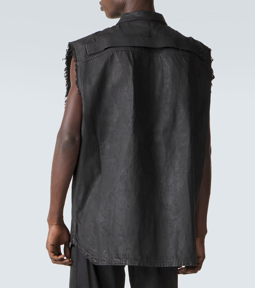 DRKSHDW oversized cotton shirt