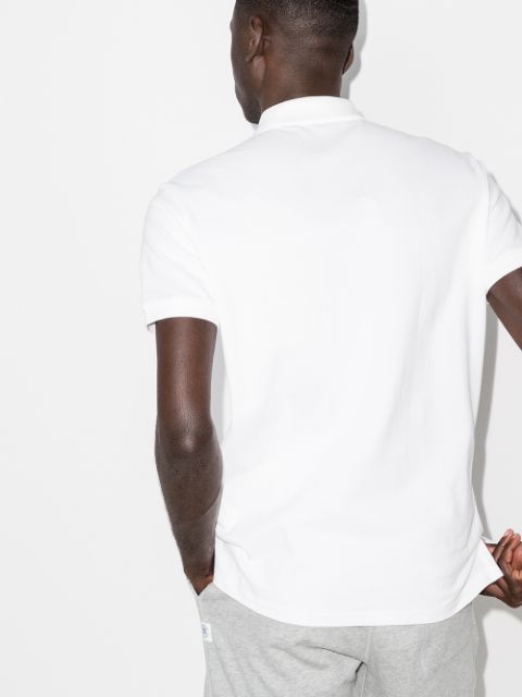 Logo-embroidered polo shirt