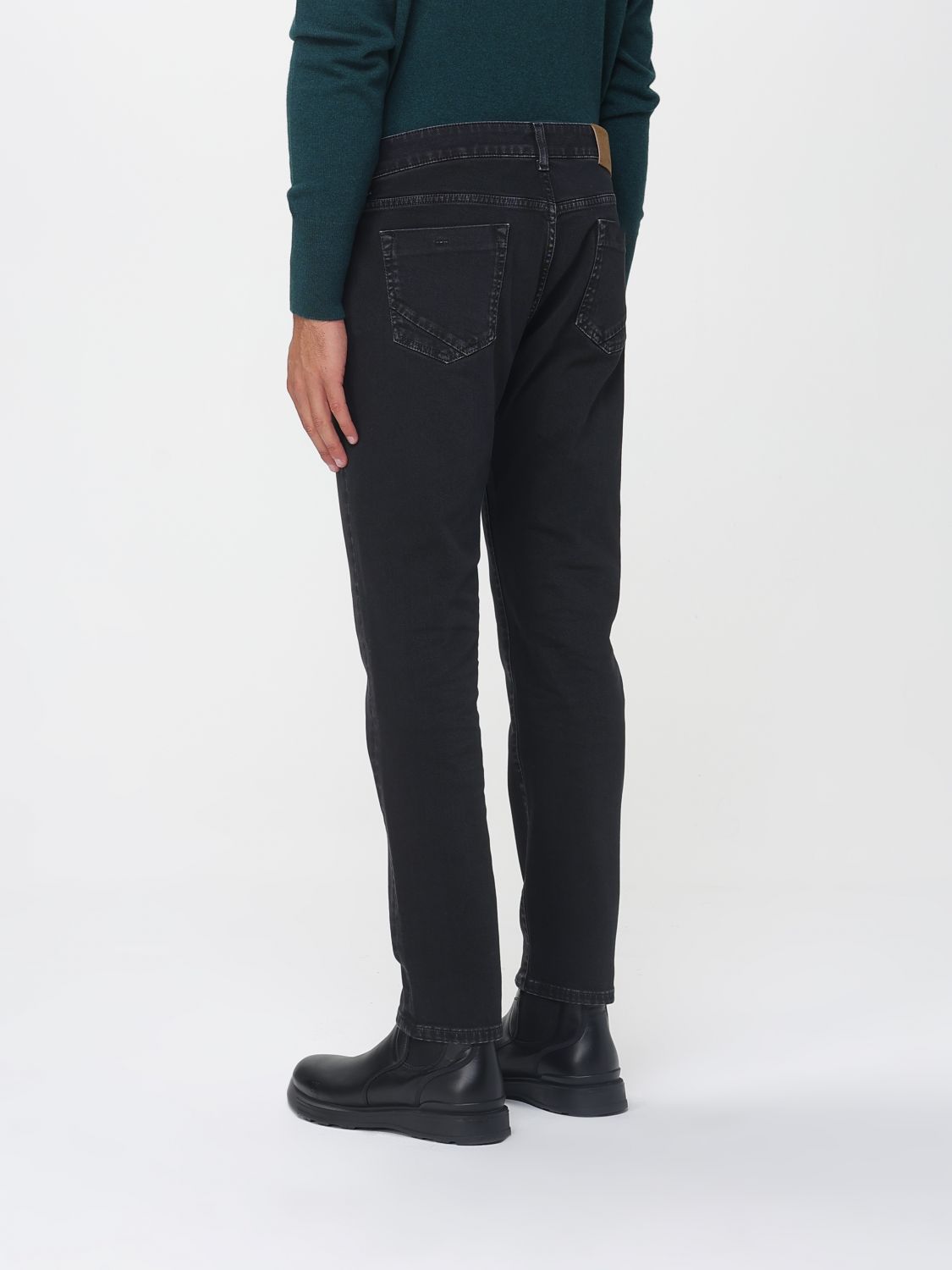 Pants Men color Black