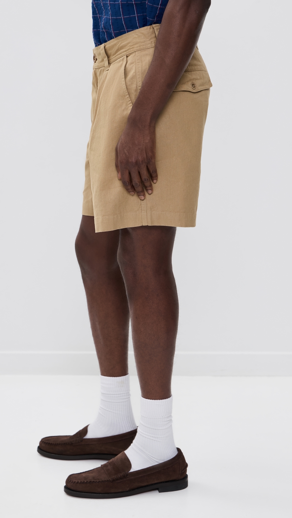 Hemp Shorts Tan