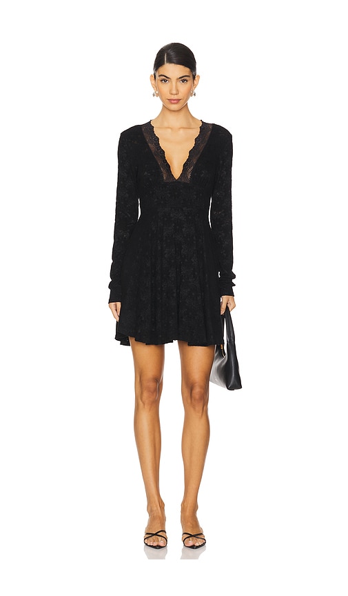 Free People All Yours Mini Dress in Red. - S also in