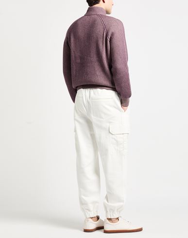 Man Turtleneck Purple Size 40 Cashmere