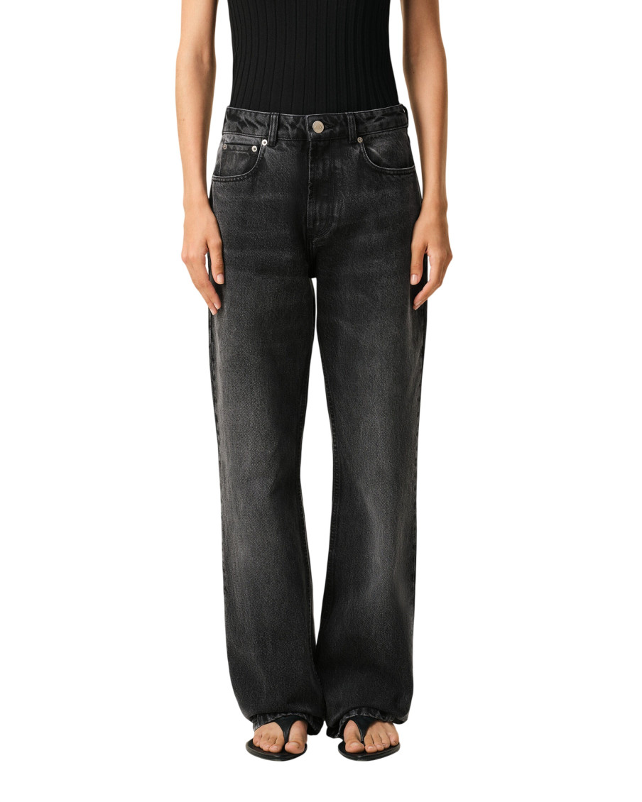 Black Straight Fit Jeans