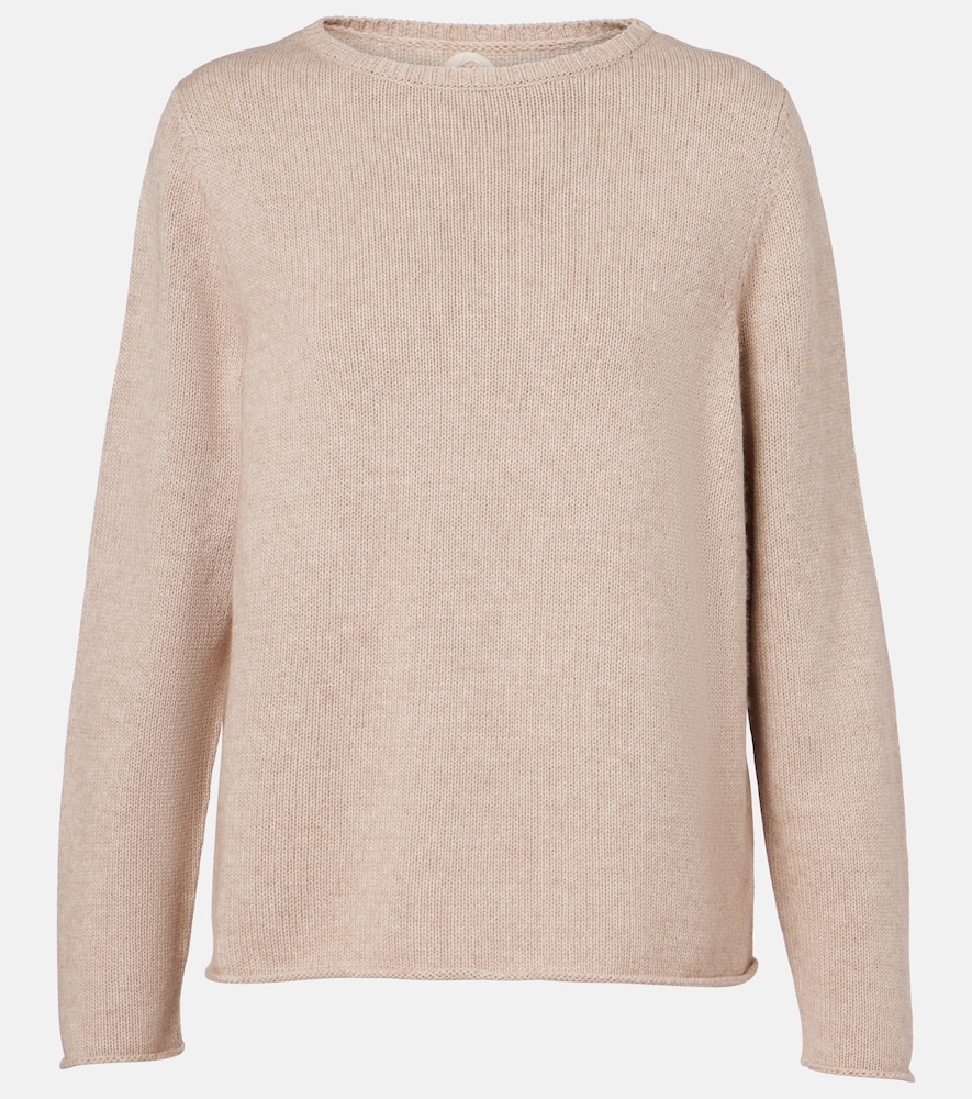 Cotton and cashmere sweater
