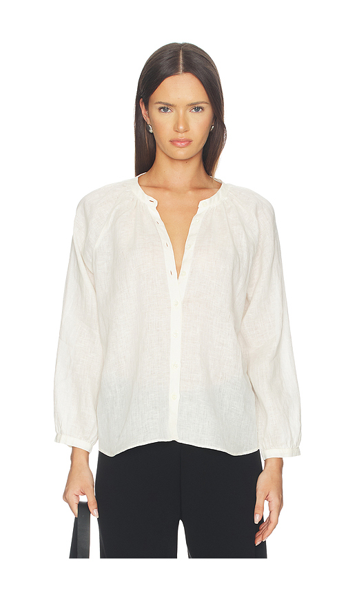 Citizens of Humanity Paro Linen Blouse in Ivory. XS. Also in S, M