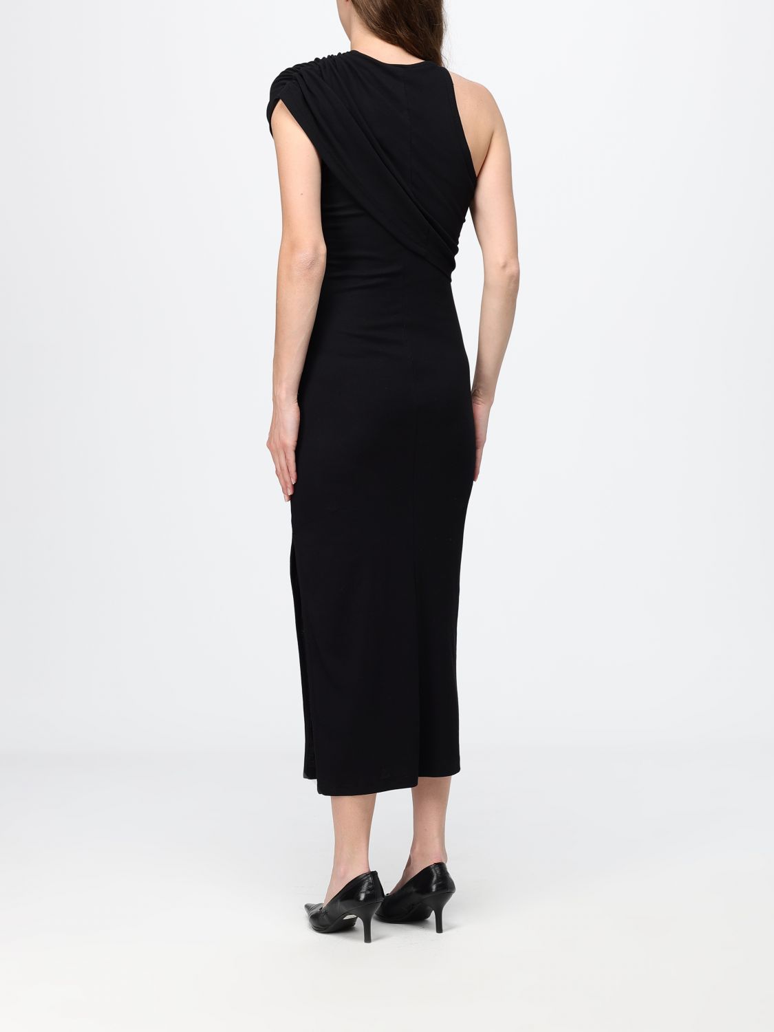 COURRÈGES Dress Woman color Black