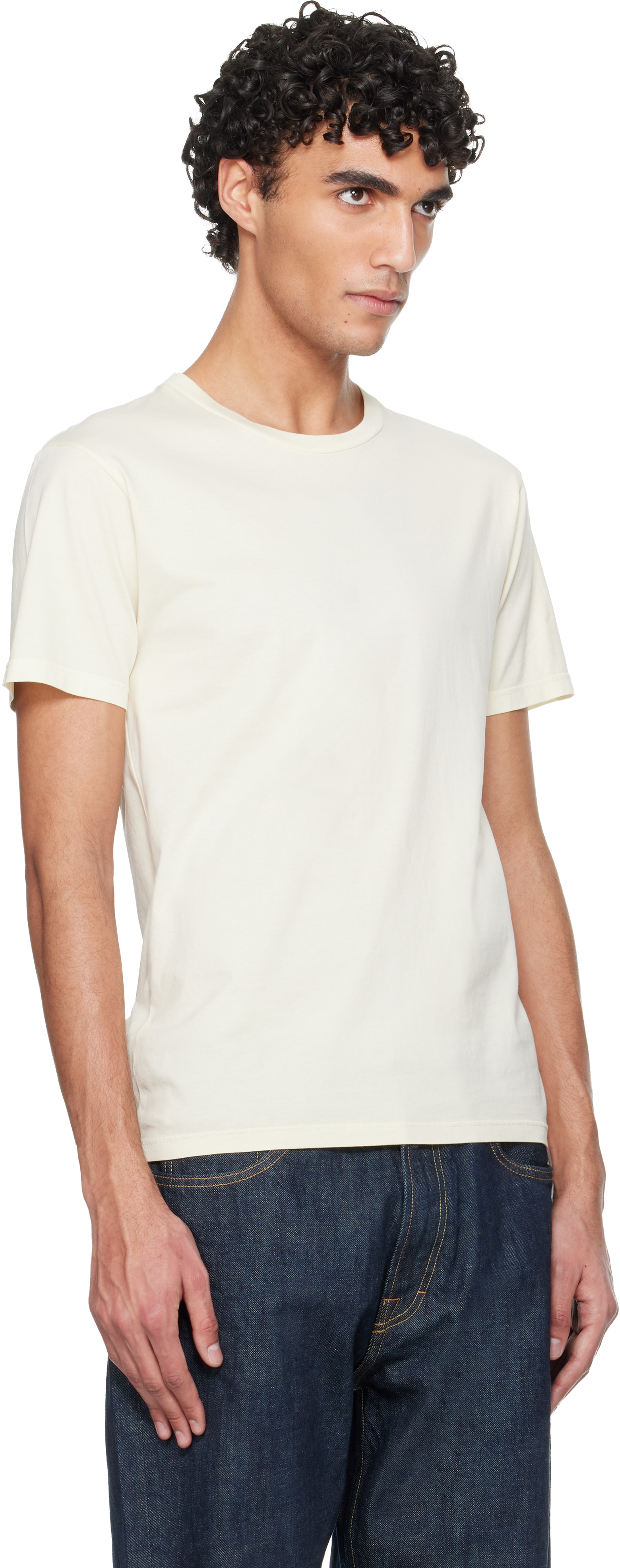 Yellow Fitted T-shirt