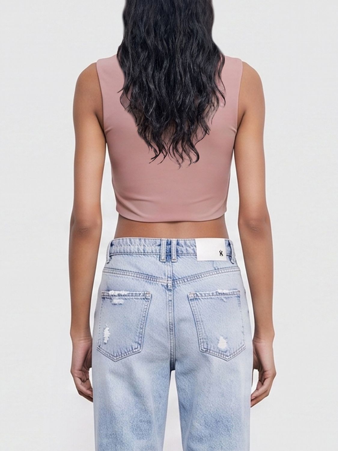 Top Woman color Beige
