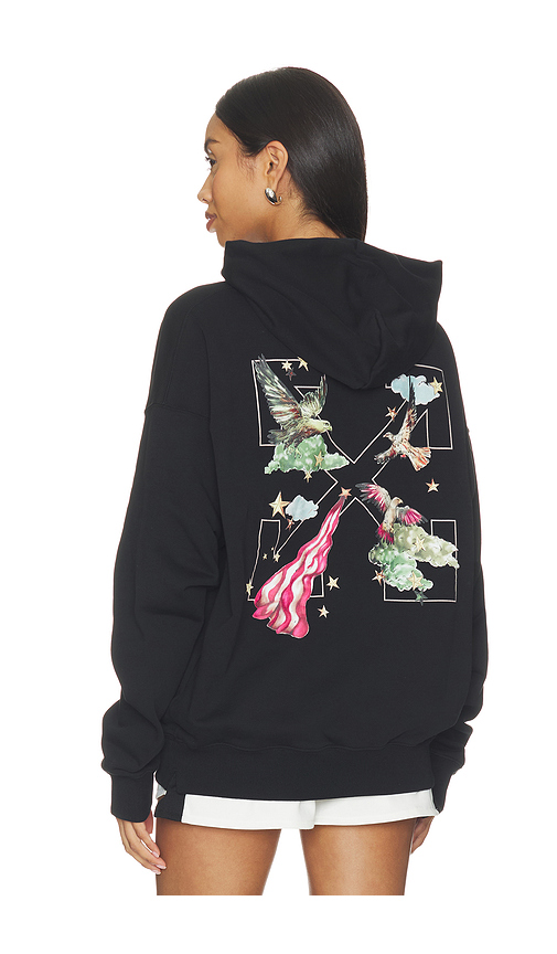 OFF-WHITE Dream Arrow Skate Hoodie in Black. XS. Also in S