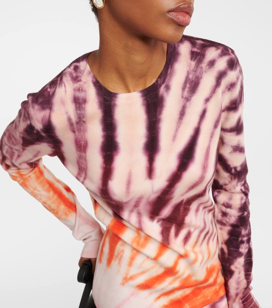 Gabriela Hearst Jameson tie-dye wool and cashmere sweater