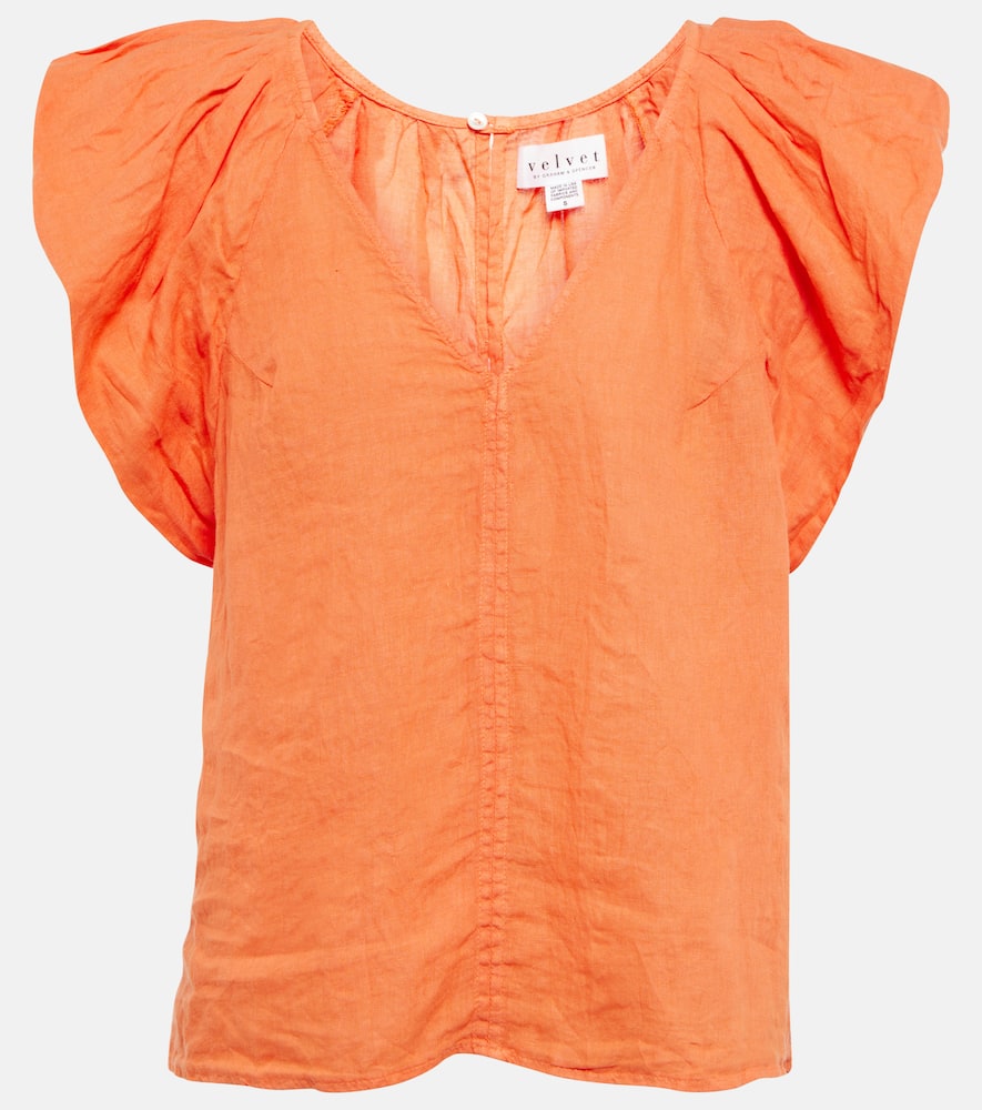 Ava linen top