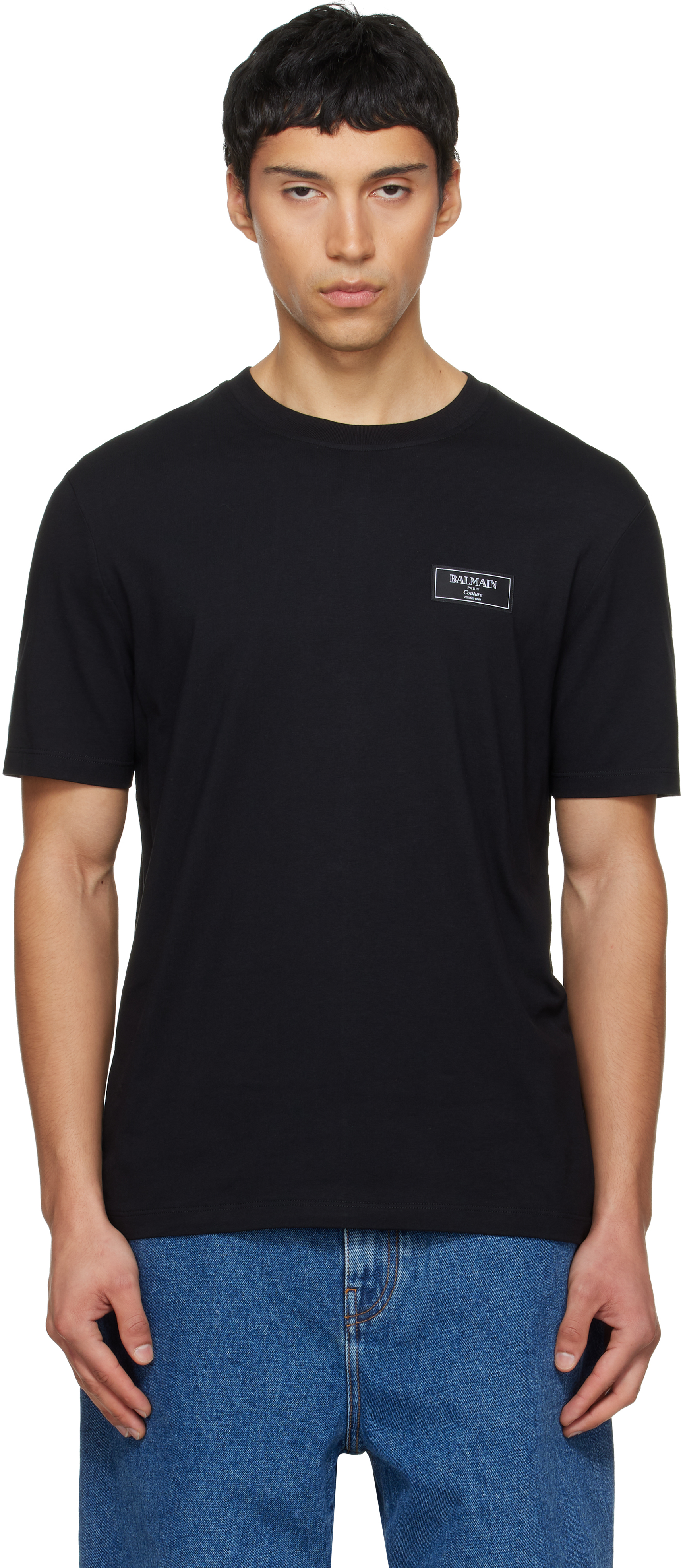 Black Couture Label T-shirt