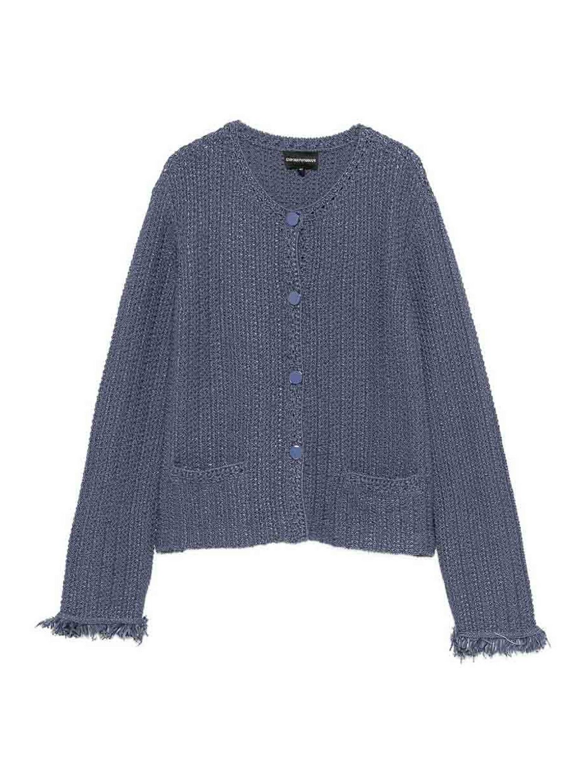 Cotton Blend Blazer Jacket