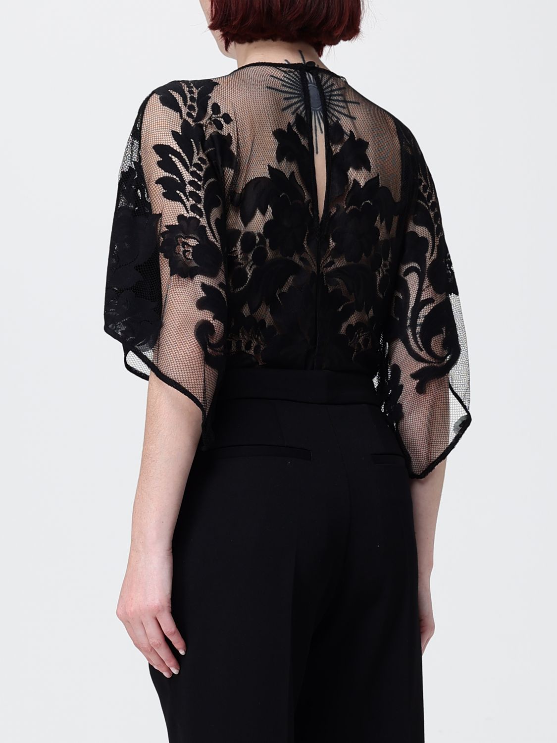 Top Woman color Black