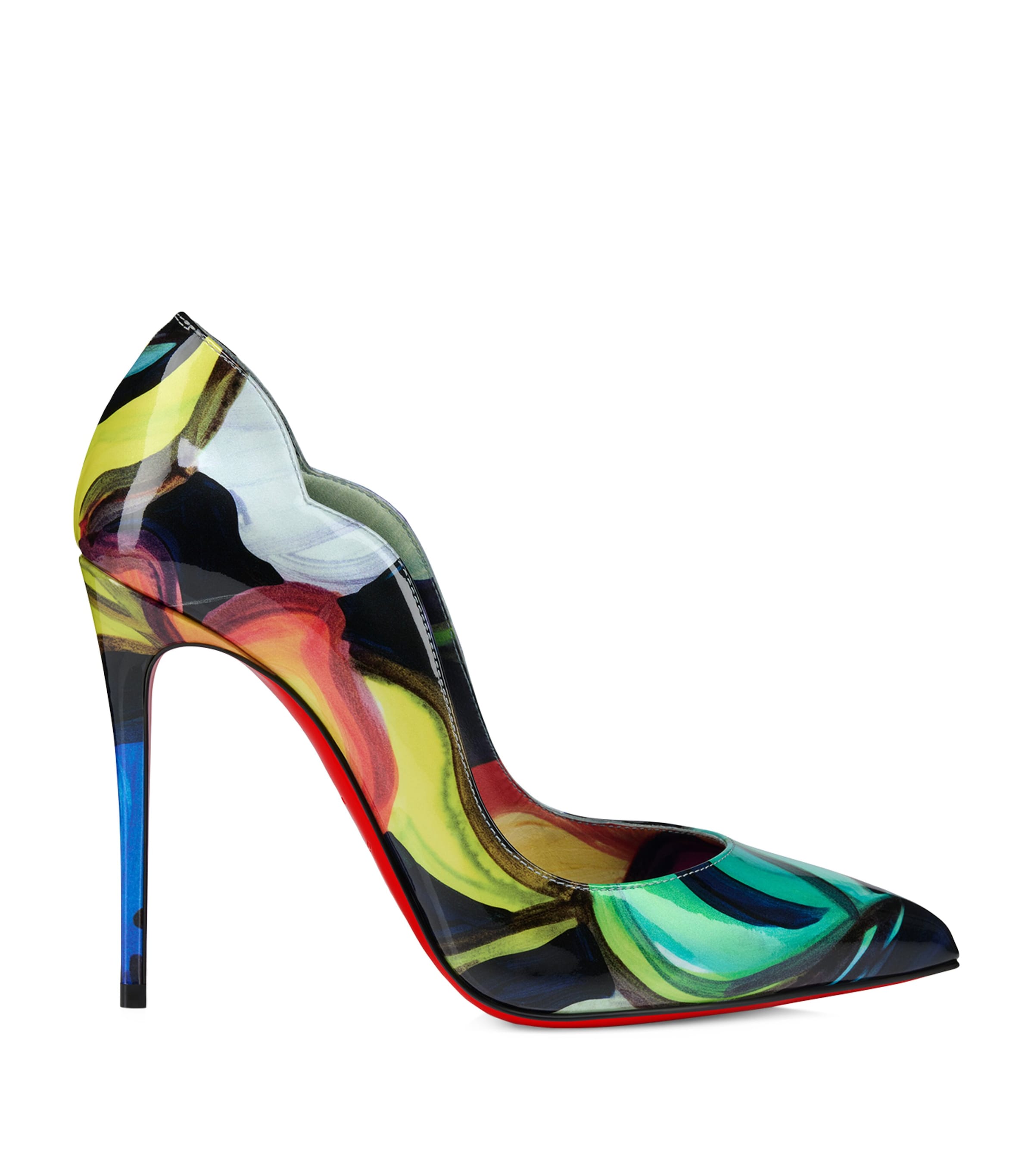 Hot Chick Patent Leather Pumps 100