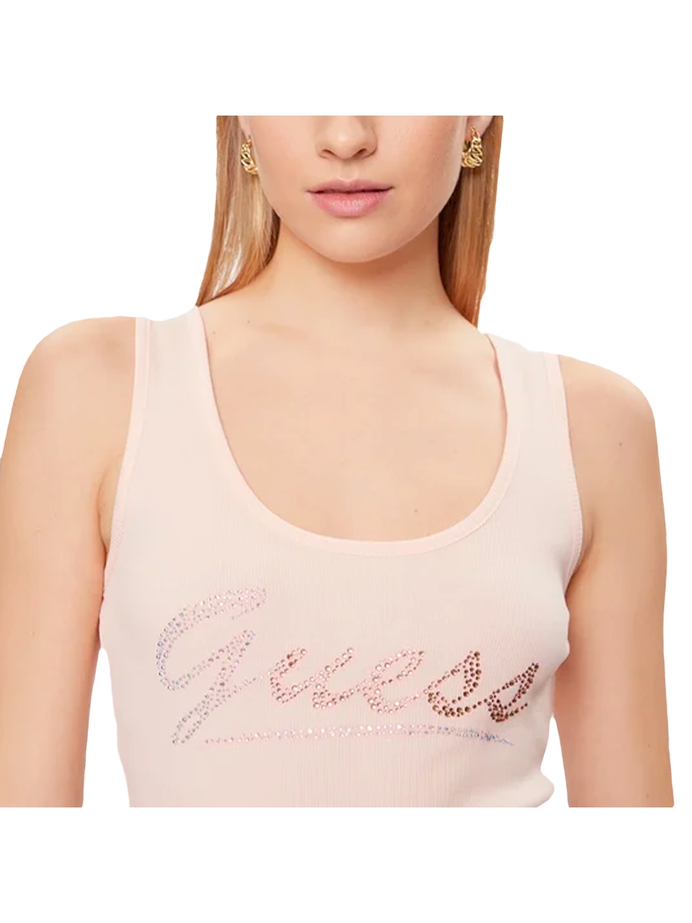 Guess Damen Top mit Strass