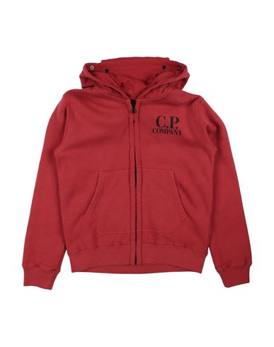 C. p. Company Undersixteen Kid Boy Sweatshirt Brick Size 14 Cotton