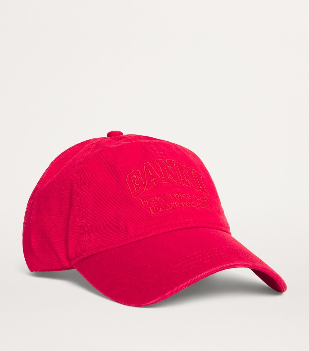 Embroidered-Logo Baseball Cap