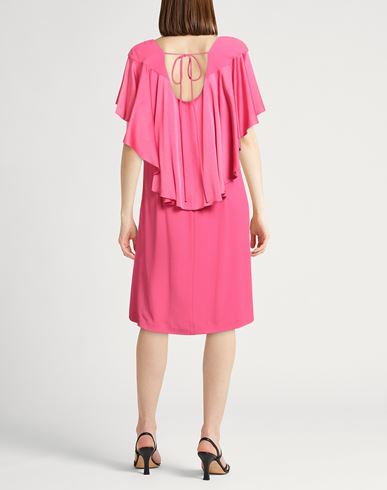 Woman Midi dress Fuchsia Size 10 Acetate, Viscose