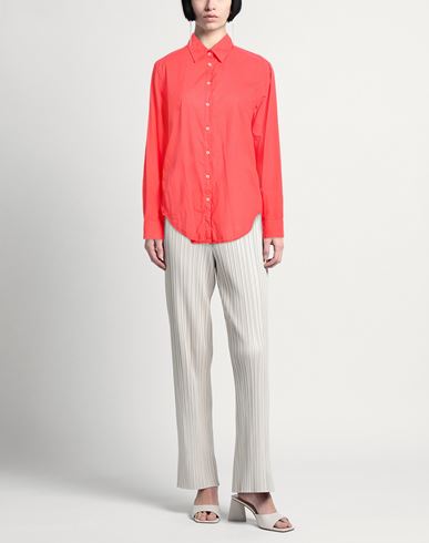 Woman Shirt Coral Size XL Cotton
