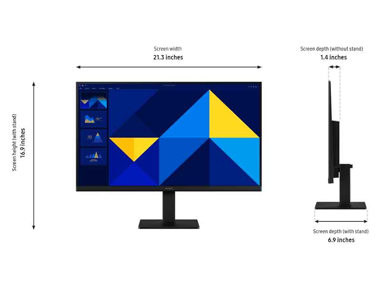 24" S3 (S30GD) FHD IPS 100Hz Monitor(LS24D300GANXZA)