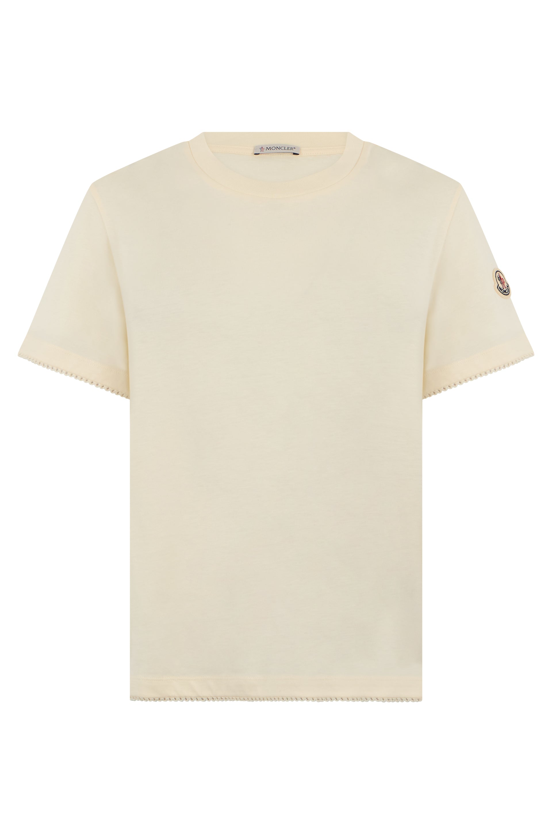 Logo-embroidered T-shirt