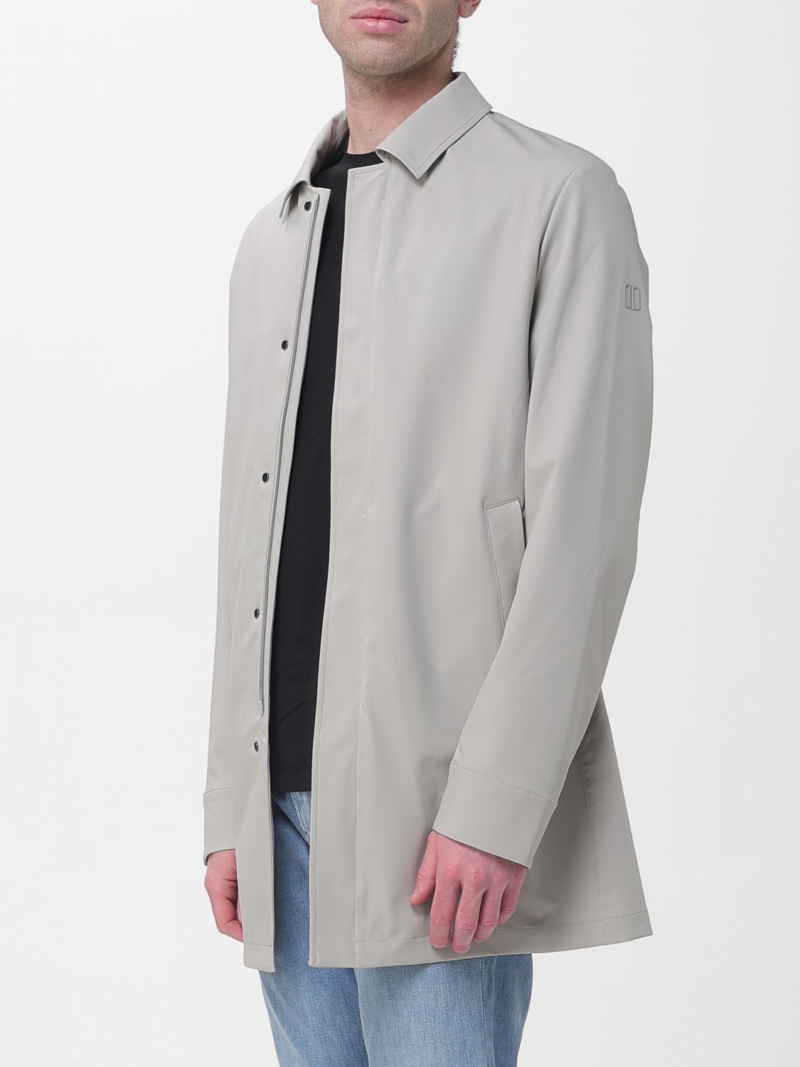 Malbec Torano single-breasted trench coat - Grey