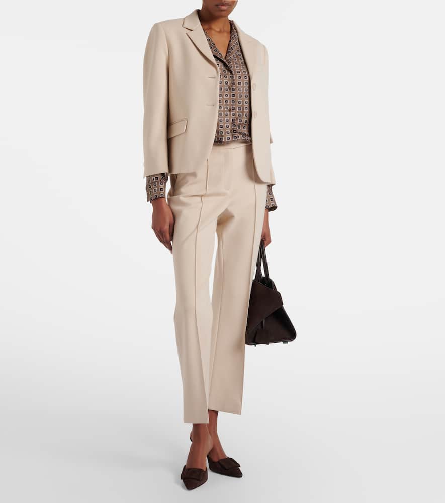 Emotional Essence cropped flared pants