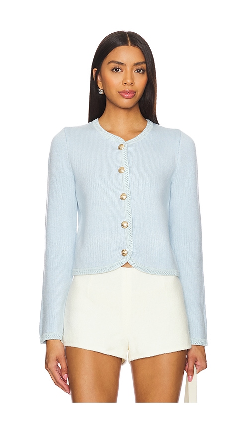 MAJORELLE Julane Cardigan in Light Blue.  XXS also in