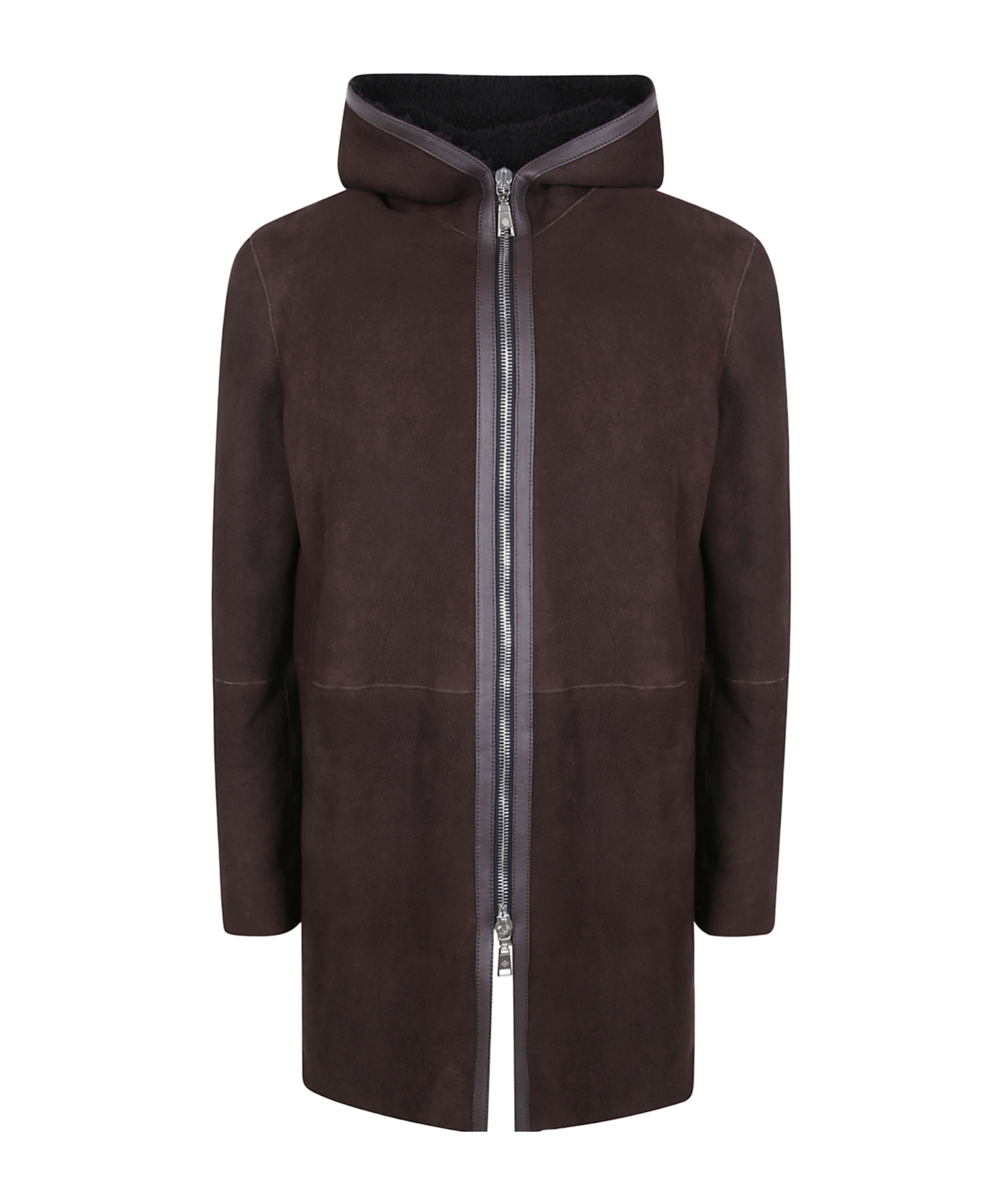 Hooded coat