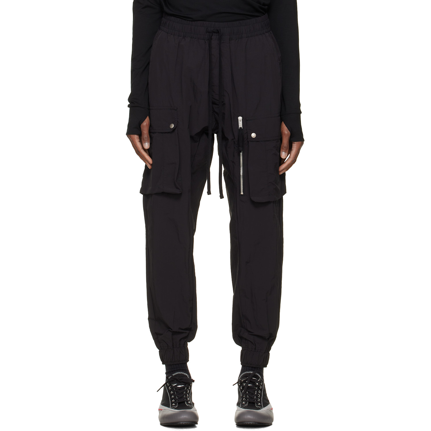 Black P 64 Cargo Pants