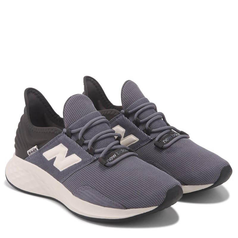 Men's Fresh Foam Roav Running Shoes (Grey/Black/Off White)