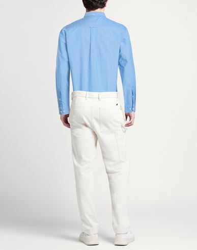 Man Shirt Azure Size XXL Organic cotton