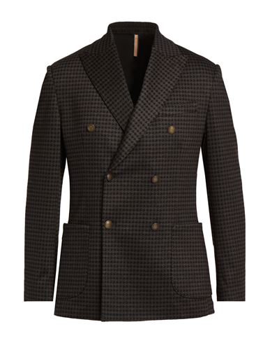 Roberto P Luxury Man Blazer Black Size 42 Viscose, Cotton, Elastane