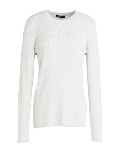 Woman Sweater Light grey Size 14 Cotton, Viscose