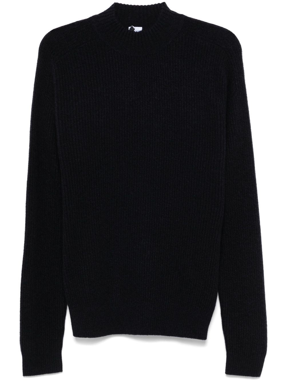 Ribbed-knit sweater - Blue
