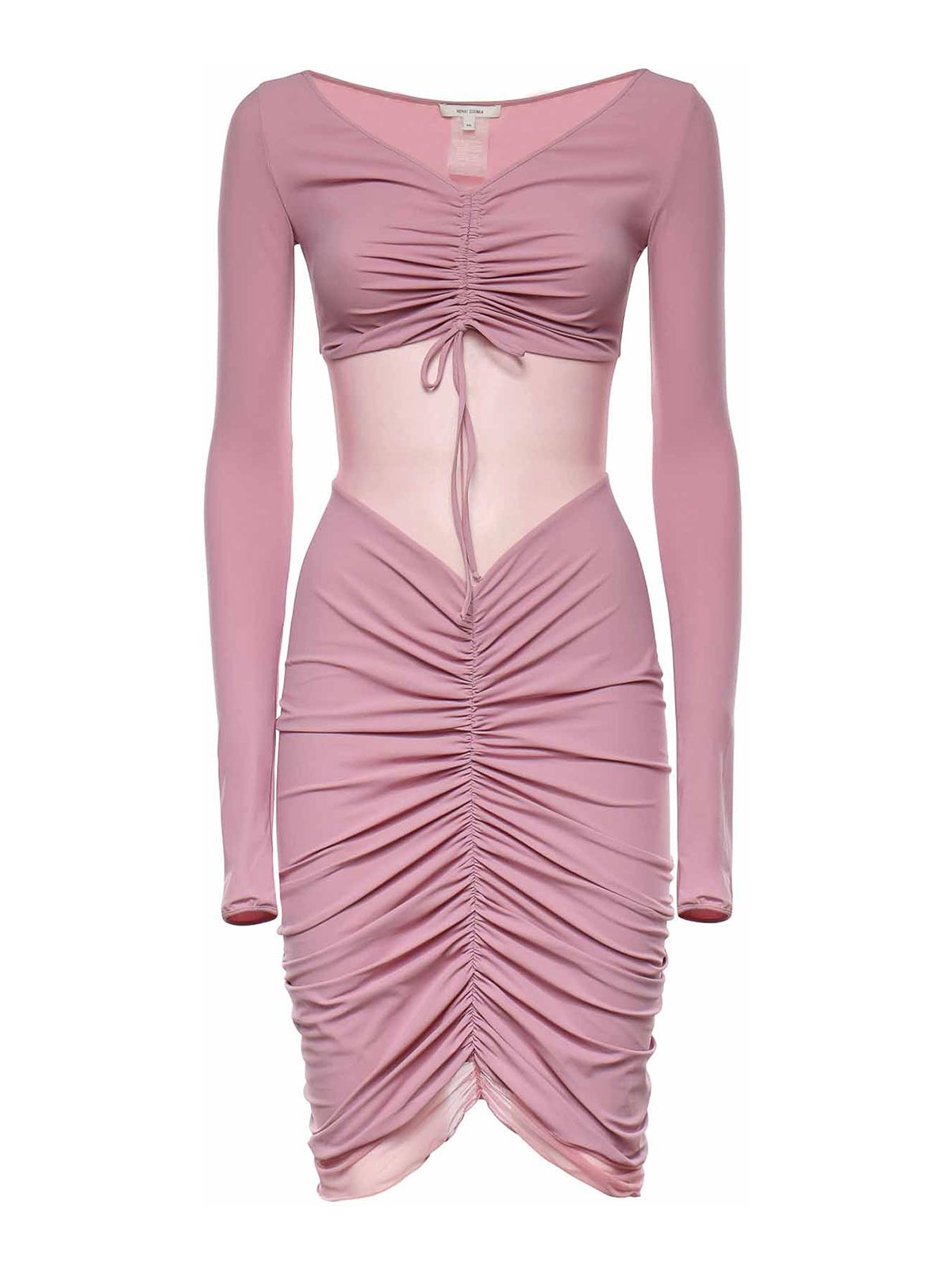 Ruched Ballet Mini Dress