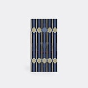 'ornate Ts' Wallpaper, Blue