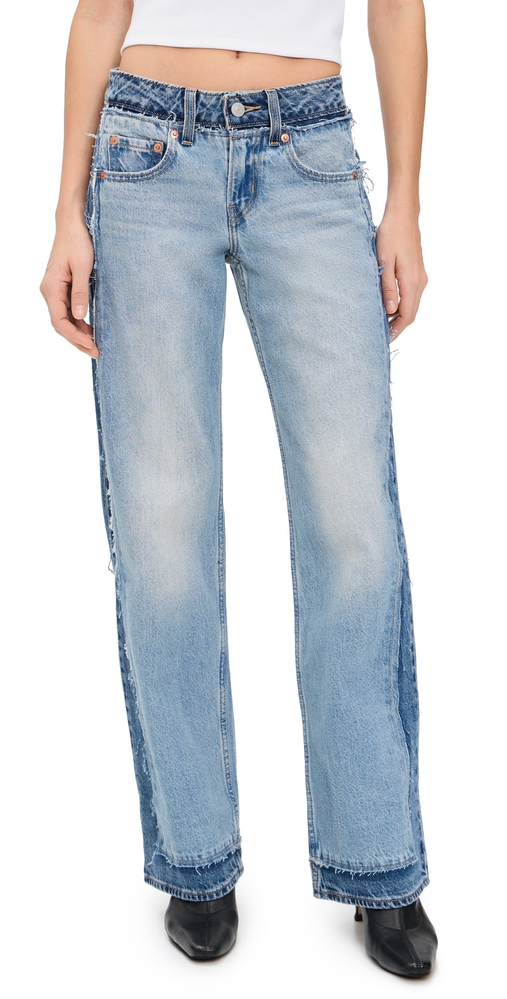 Low Loose Decon Jeans Upon Reflection