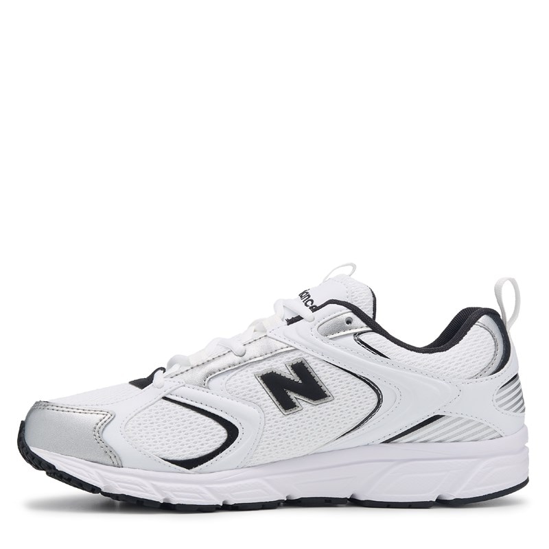 408 Sneakers (White/Black/Silver)