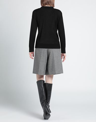 Alpha Studio Woman Sweater Black Size 6 Modal, Cashmere