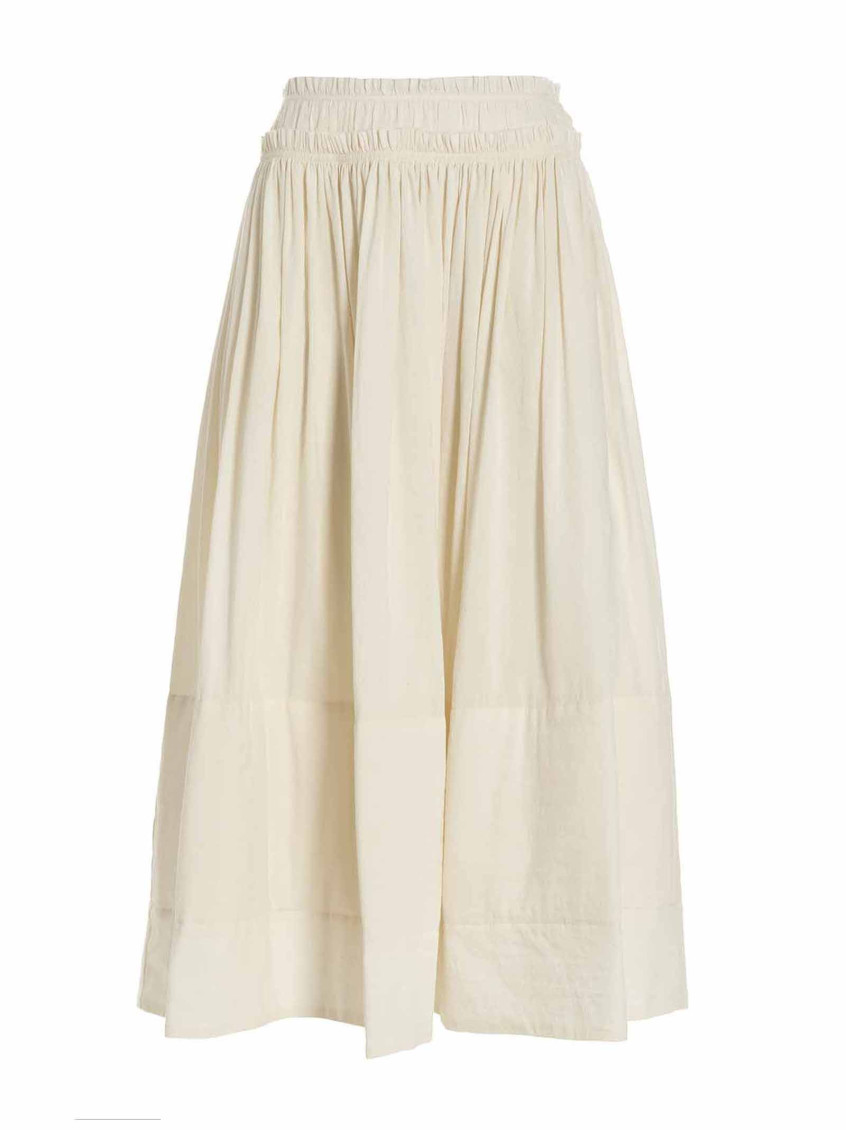 Rouched Waist Skirt
