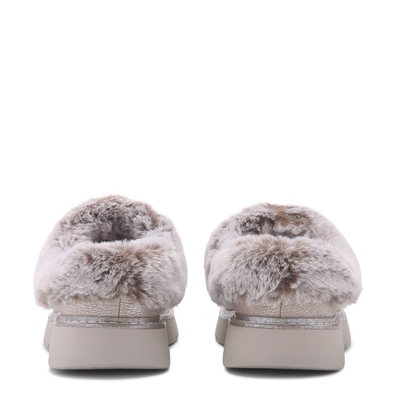 Women's Bobs Keepsakes Lite Vegan Slipper Shoes (Silver Silver)