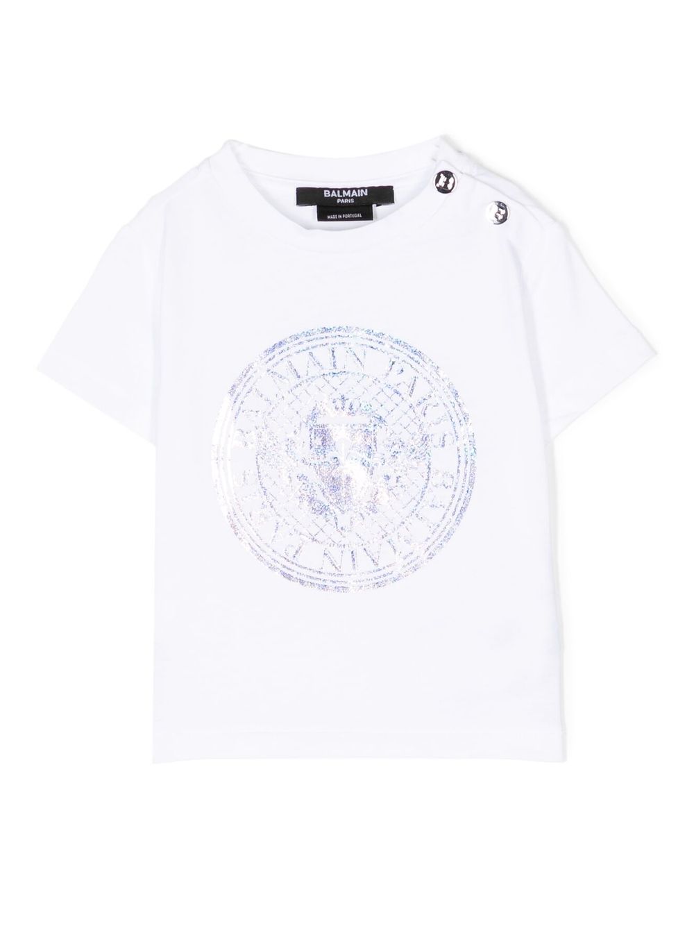 Logo-print cotton T-shirt - White