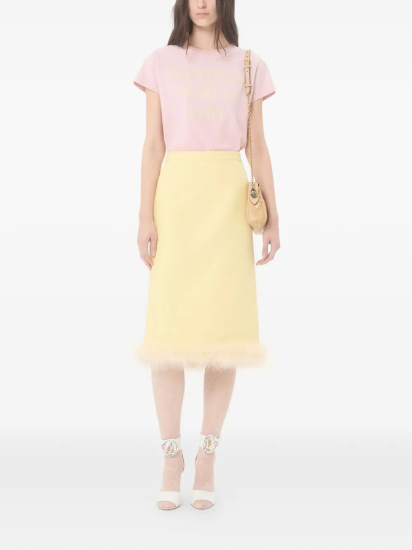 Pink Cotton T-shirt