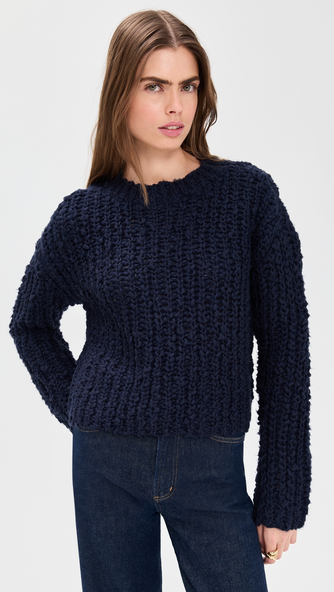 Marina Pullover Sweater Navy