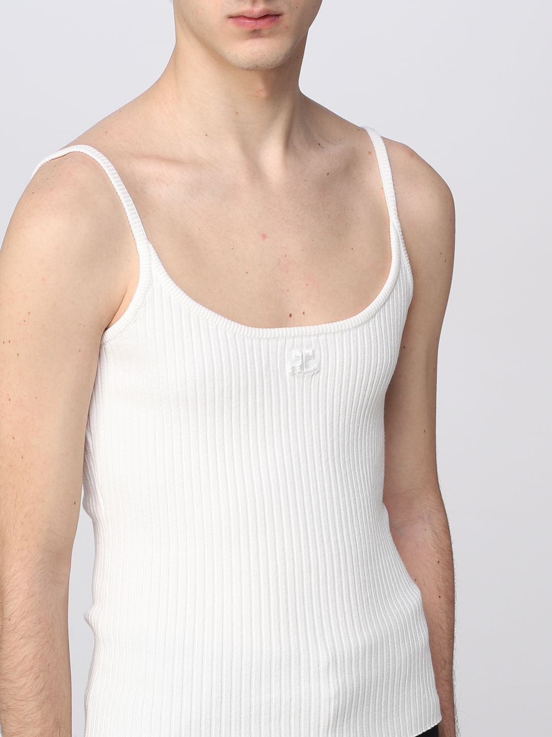 Sweater COURRÈGES Men color White