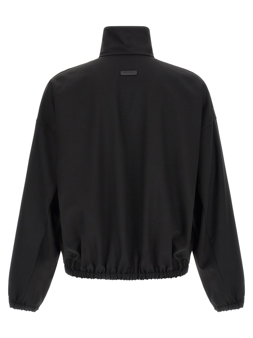 Fear Of God - sweatshirt half zip high collar design