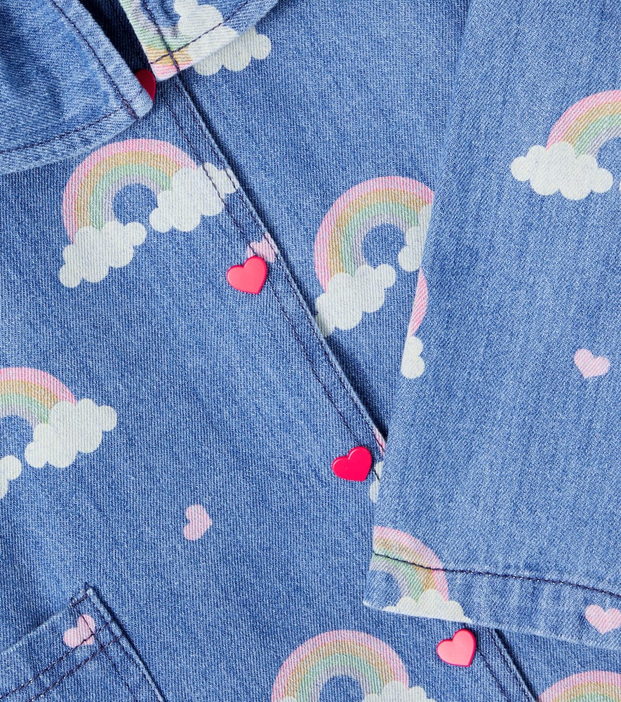 Konges Sløjd Magot printed denim jacket