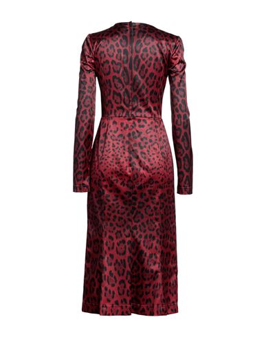 Woman Midi dress Burgundy